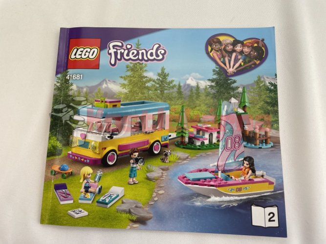 Lego Forest Camper Van and Sailboat (41681)