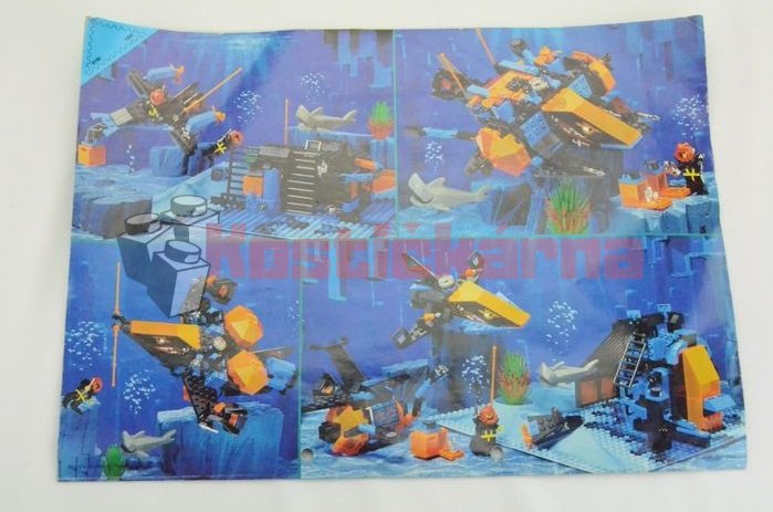 Lego Shark's Crystal Cave (6190)