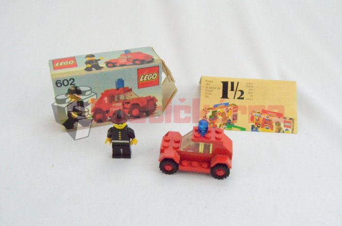 Lego Fire Chief's Car (602)