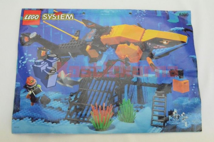 Lego Shark's Crystal Cave (6190)