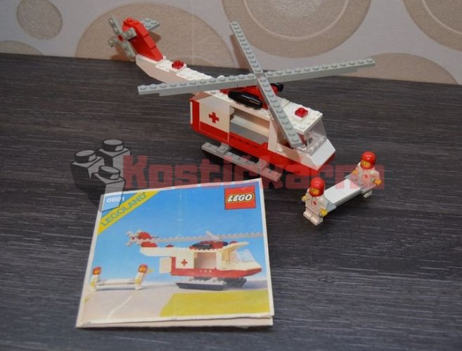 Lego Red Cross Helicopter (6691)