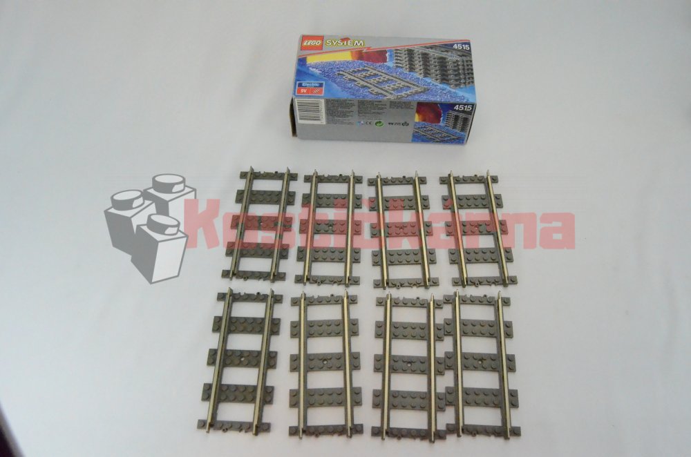 Lego Straight Rails 4515 Kostičkárna