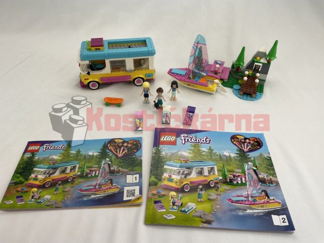 Lego Forest Camper Van and Sailboat (41681)