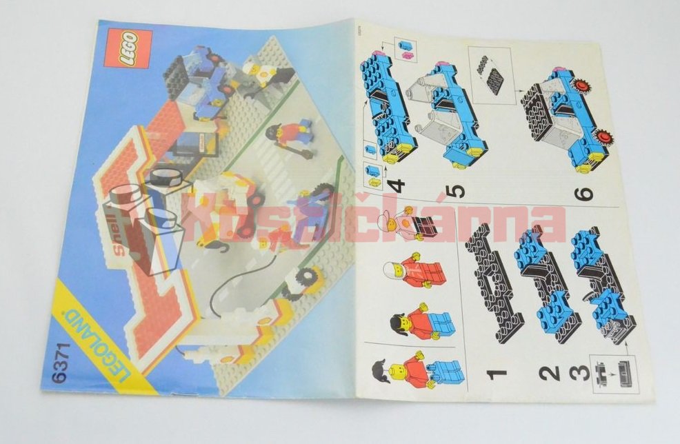 Lego Service Station (6371) :: Kostičkárna