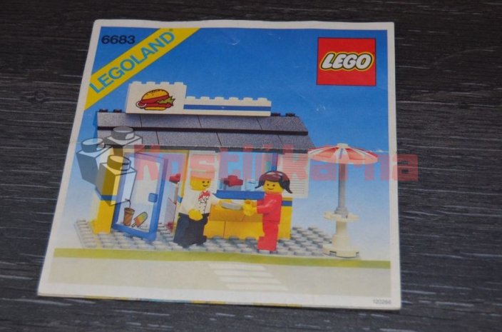 Lego Burger Stand (6683)